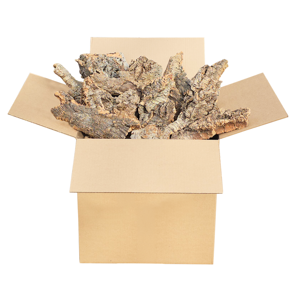 20lb Cork Bark Box